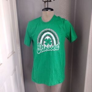 St Patrick's four leaf 🍀 "blessed " shirt